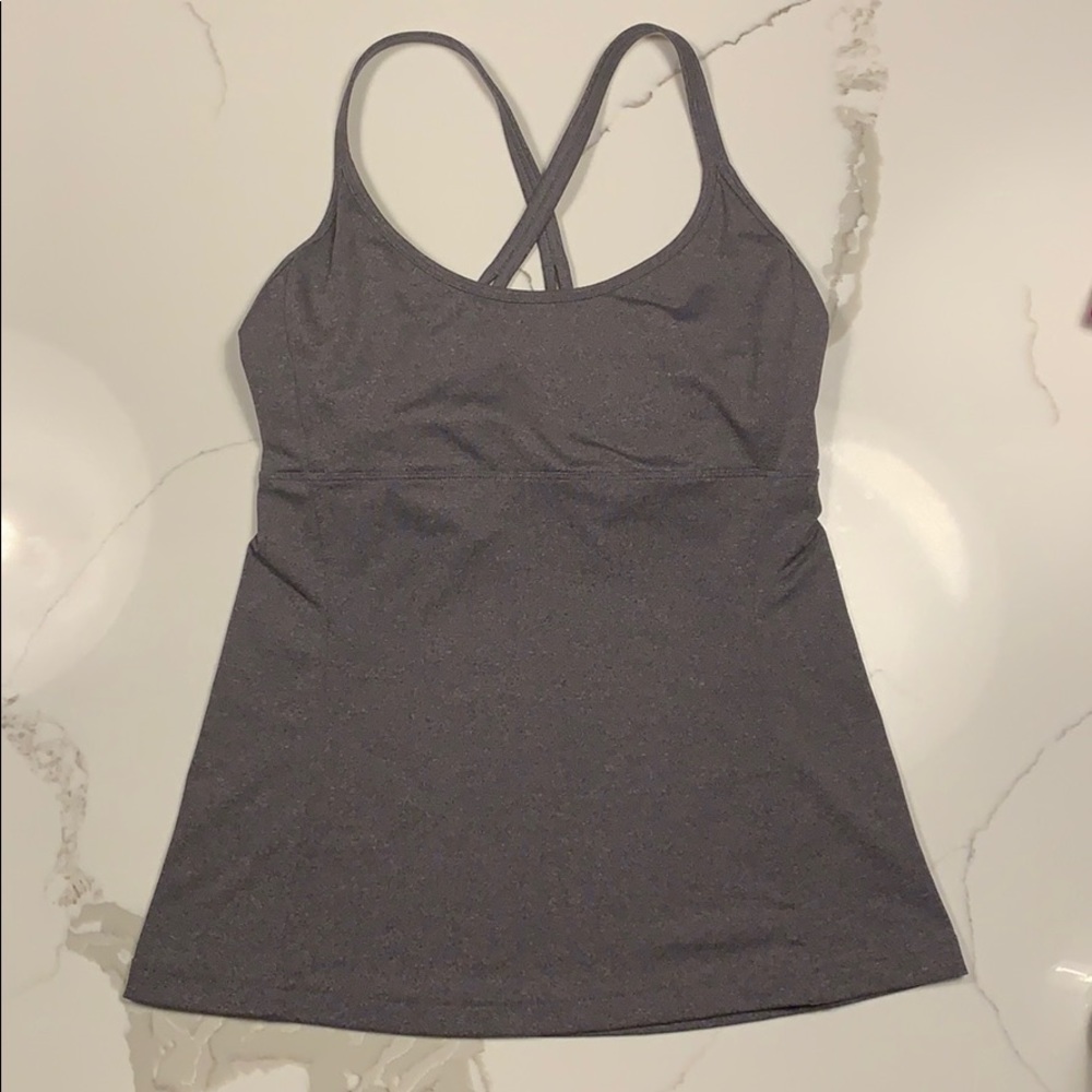 Gray alo tank